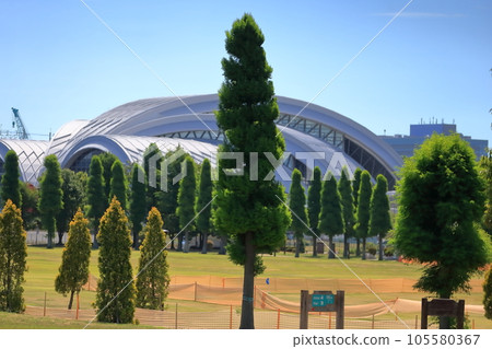 辰巳之森海濱公園風景(東京都江東區) 辰巳之森海濱公園風景(東京都江東區) 105580367
