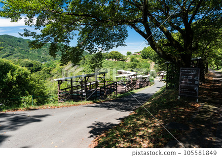 Sagamiko Resort Pleasure Forest Summer Blue Sky Campsite Walk Sagamihara City, Kanagawa Prefecture 105581849