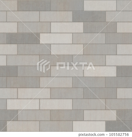 Brick wall. Realistic brickwork texture. Seamless pattern. Vintage noisy background. Grunge brick wall. Brickwall solid surface. 105582756