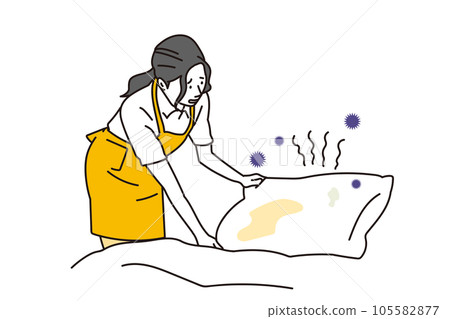 亞洲女人做房屋清潔 105582877