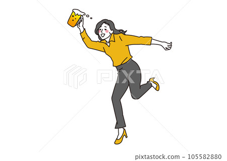 A woman who drinks alcohol and gets drunk A woman who drinks alcohol and gets drunk 105582880