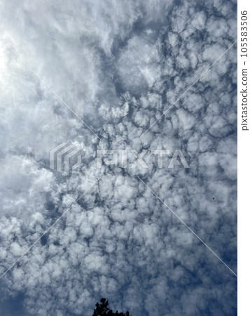 藍天白雲競相爭鬥 藍天白雲競相爭鬥 105583506