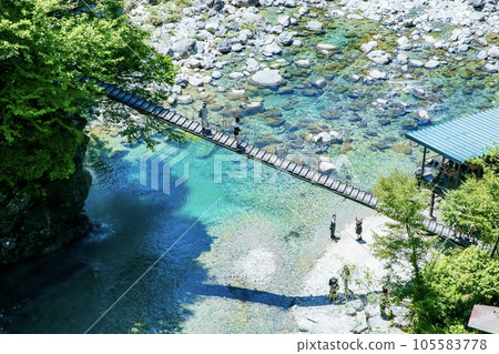 Tsukechi Gorge Yajiro Bridge, Nakatsugawa City 105583778