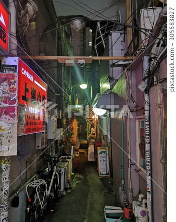 新宿歌舞伎町某後巷風景 105583827