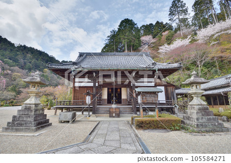 吉峰寺的釋迦堂和燈籠 吉峰寺的釋迦堂和燈籠 105584271