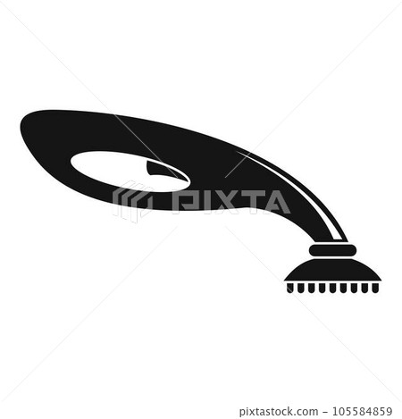 Hand vacuum cleaner icon. Simple illustration of hand vacuum cleaner vector icon for web design isolated on white background 105584859