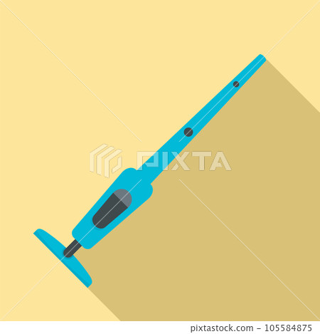 Modern vacuum cleaner icon. Flat illustration of modern vacuum cleaner vector icon for web design 105584875