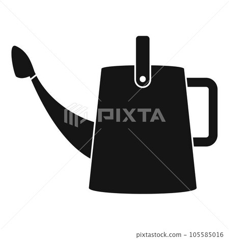 Water can icon. Simple illustration of water can vector icon for web design isolated on white background 105585016