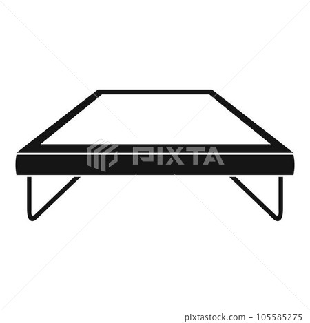 Fashion trampoline icon. Simple illustration of fashion trampoline vector icon for web design isolated on white background Fashion trampoline icon. Simple illustration of fashion trampoline vector icon for web design isolated on white background 105585275