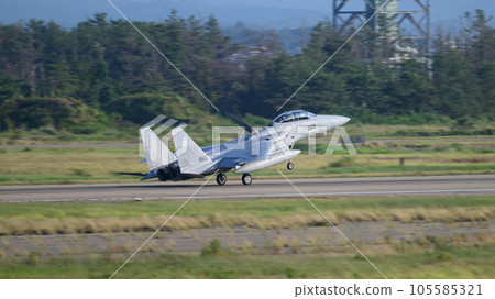 JASDF 303rd Squadron F-15 DJ Eagle Landing JASDF 303rd Squadron F-15 DJ Eagle Landing 105585321