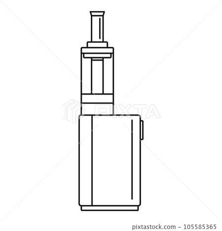 Mod box icon. Outline mod box vector icon for web design isolated on white background Mod box icon. Outline mod box vector icon for web design isolated on white background 105585365