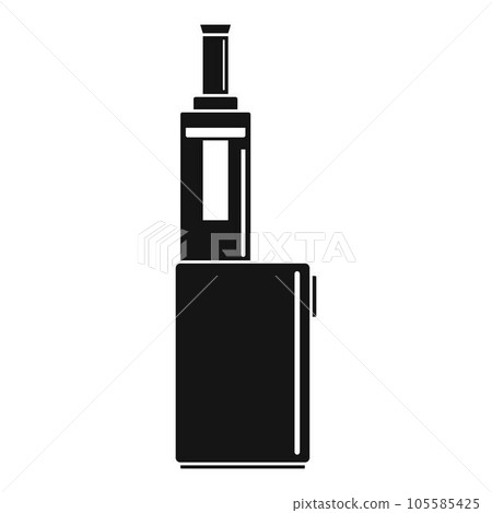 Mod box icon. Simple illustration of mod box vector icon for web design isolated on white background 105585425