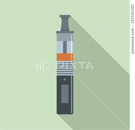 Vaping pen icon. Flat illustration of vaping pen vector icon for web design Vaping pen icon. Flat illustration of vaping pen vector icon for web design 105585505