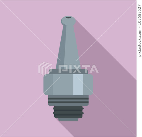Mouth piece vape icon. Flat illustration of mouth piece vape vector icon for web design Mouth piece vape icon. Flat illustration of mouth piece vape vector icon for web design 105585527