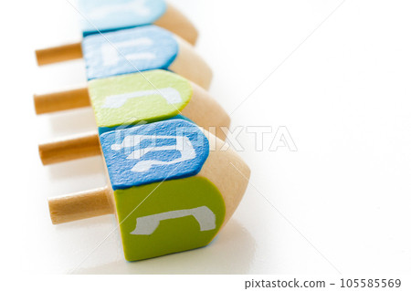A still life composed of elements of the Jewish Chanukah/Hanukkah festival. A still life composed of elements of the Jewish Chanukah/Hanukkah festival. 105585569
