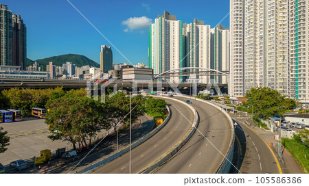 Aug 3 2023 The highway begins in West Kowloon and extends northward Aug 3 2023 The highway begins in West Kowloon and extends northward 105586386