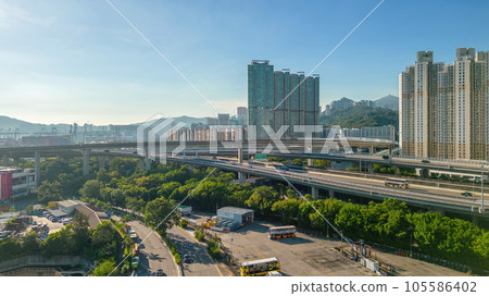 Aug 3 2023 The highway begins in West Kowloon and extends northward Aug 3 2023 The highway begins in West Kowloon and extends northward 105586402