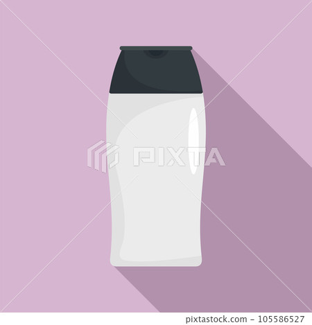 Shampoo bottle icon. Flat illustration of shampoo bottle vector icon for web design Shampoo bottle icon. Flat illustration of shampoo bottle vector icon for web design 105586527