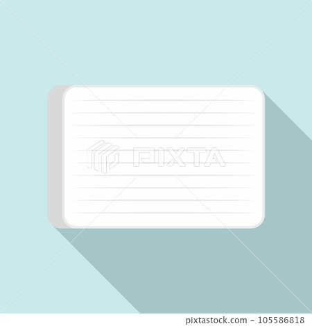 Big mattress icon. Flat illustration of big mattress vector icon for web design 105586818