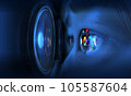 VR image (eye and lens) 105587604