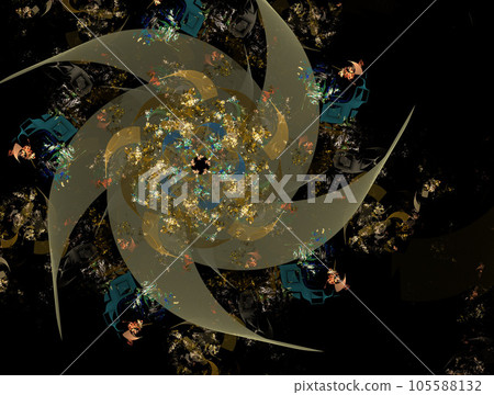 Imaginatory fractal abstract background Image Imaginatory fractal abstract background Image 105588132