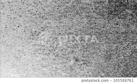 Natural halftone grunge urban texture . Distressed overlay texture. Grunge organic background. Abstract mild textured effect. Vector Illustration. Black isolated on white background 105588761