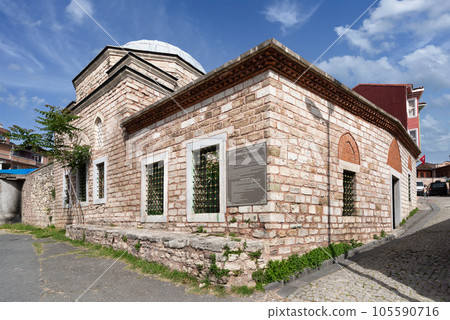 Zembilli Ali Efendi Turbesi, a 17th century tomb located in Fatih district of Istanbul, Turkey 105590716