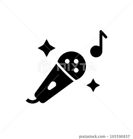 Party music icon 105590837