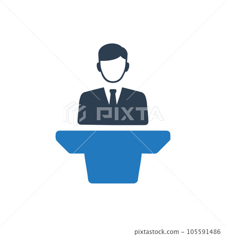Business Presentation Icon 105591486