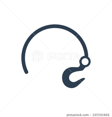 Towing Hook Icon Towing Hook Icon 105591668