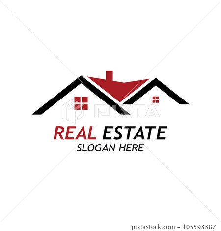 real estate vector logo real estate vector logo 105593387