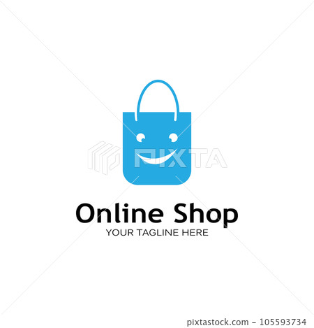 Shopping Bag. Outline Shopping Bag Stock Vector - Illustration of vector,  shopping: 229844175