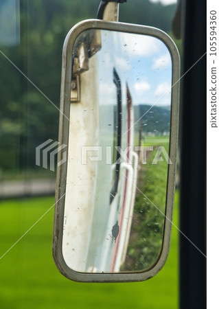 One-man train rearview mirror One-man train rearview mirror 105594360
