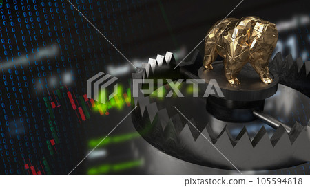 The Bear trap for Business concept 3d rendering The Bear trap for Business concept 3d rendering 105594818
