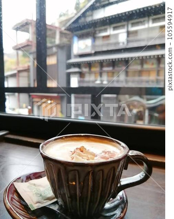 Japanese cafe and scenery Japanese cafe and scenery 105594917