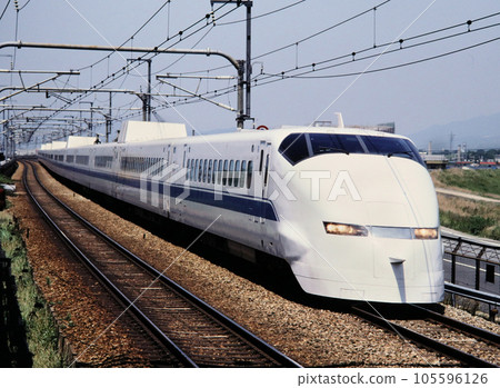 Trial run of the Tokaido Shinkansen Series 300 Trial run of the Tokaido Shinkansen Series 300 105596126