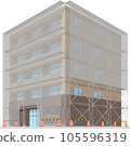 公寓及腳手架/外牆畫圖解 105596319