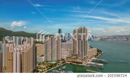 Aug 2 2023 Shau Kei Wan is district located eastern part of HK Island, 105596724