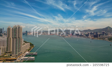 Aug 2 2023 Victoria Harbour is a iconic natural harbor Aug 2 2023 Victoria Harbour is a iconic natural harbor 105596725