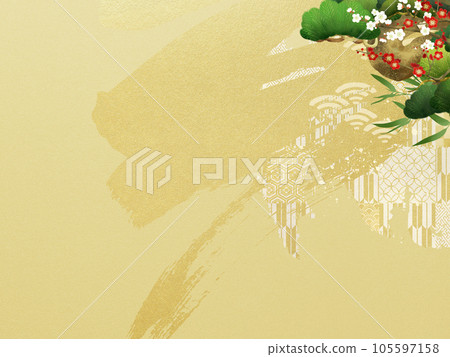 Luxurious background for New Year's cards Luxurious background for New Year's cards 105597158