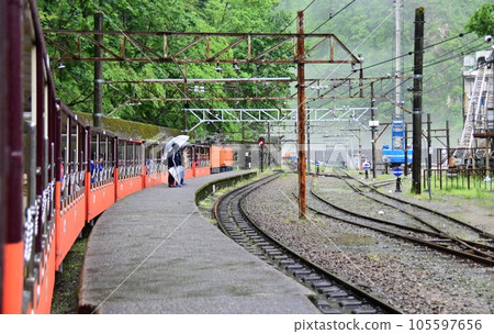 黑部峽谷 小火車關連站內的風景 105597656