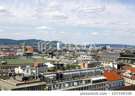 View of Vienna from the observation deck of St. Stephen's Cathedral View of Vienna from the observation deck of St. Stephen's Cathedral 105599106
