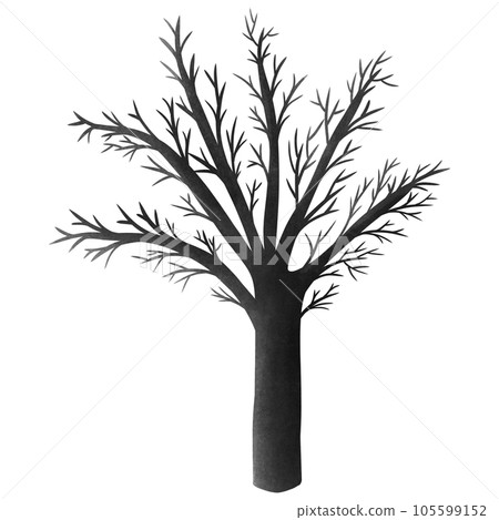 tree on Halloween days tree on Halloween days 105599152