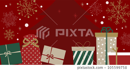 聖誕節橫幅背景 (2:1) 105599758