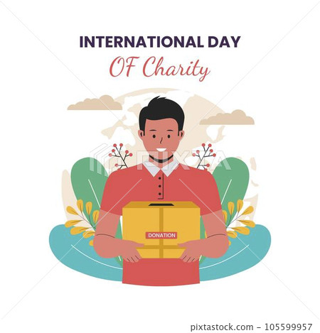 International day of charity day concept 105599957