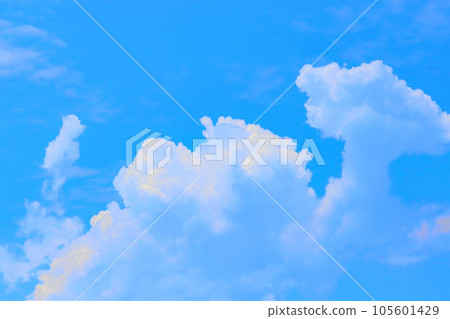 Blue sky and clouds background/texture 105601429