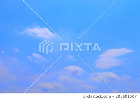藍天和雲彩背景/紋理 105601507