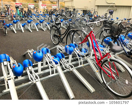 自行車停車場 自行車 自行車停車場 自行車 105601797
