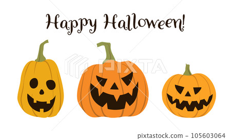 Halloween pumpkin, jack-o-lantern illustration Halloween pumpkin, jack-o-lantern illustration 105603064
