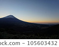 Mt.Fuji seen at sunrise 105603432